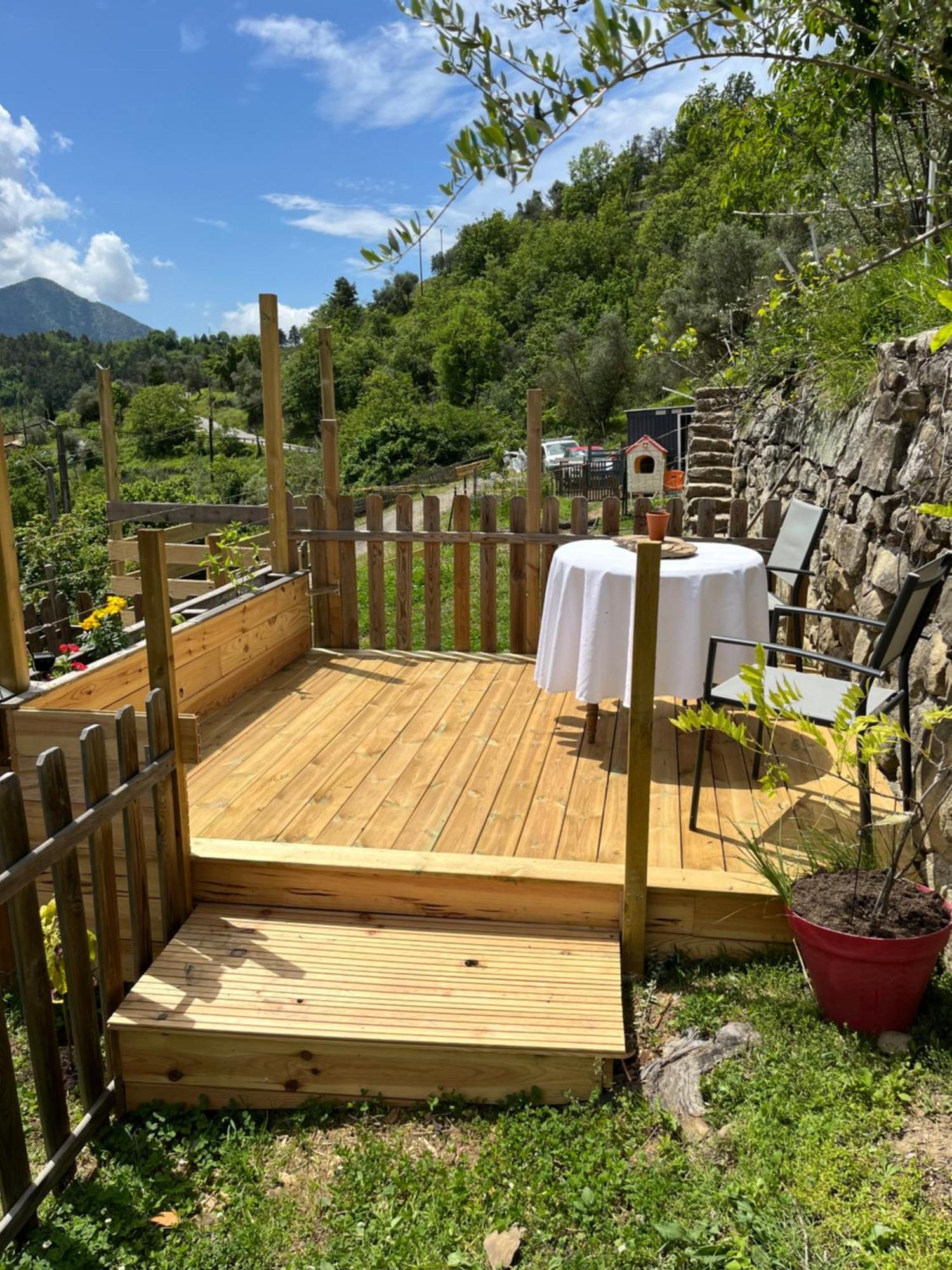Ferienwohnung Bienvenue Chez Nous Lantosque Exterior foto